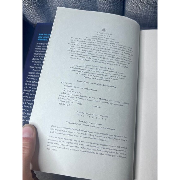 Clive Cussler Mixed Books Lot of 6 HB DJ Oregon Files Dirk Pitt - Picture 9 of 15